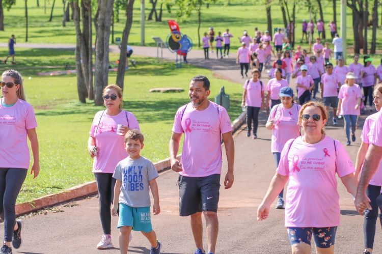 1ª Caminhada da Saúde contra o câncer de mama